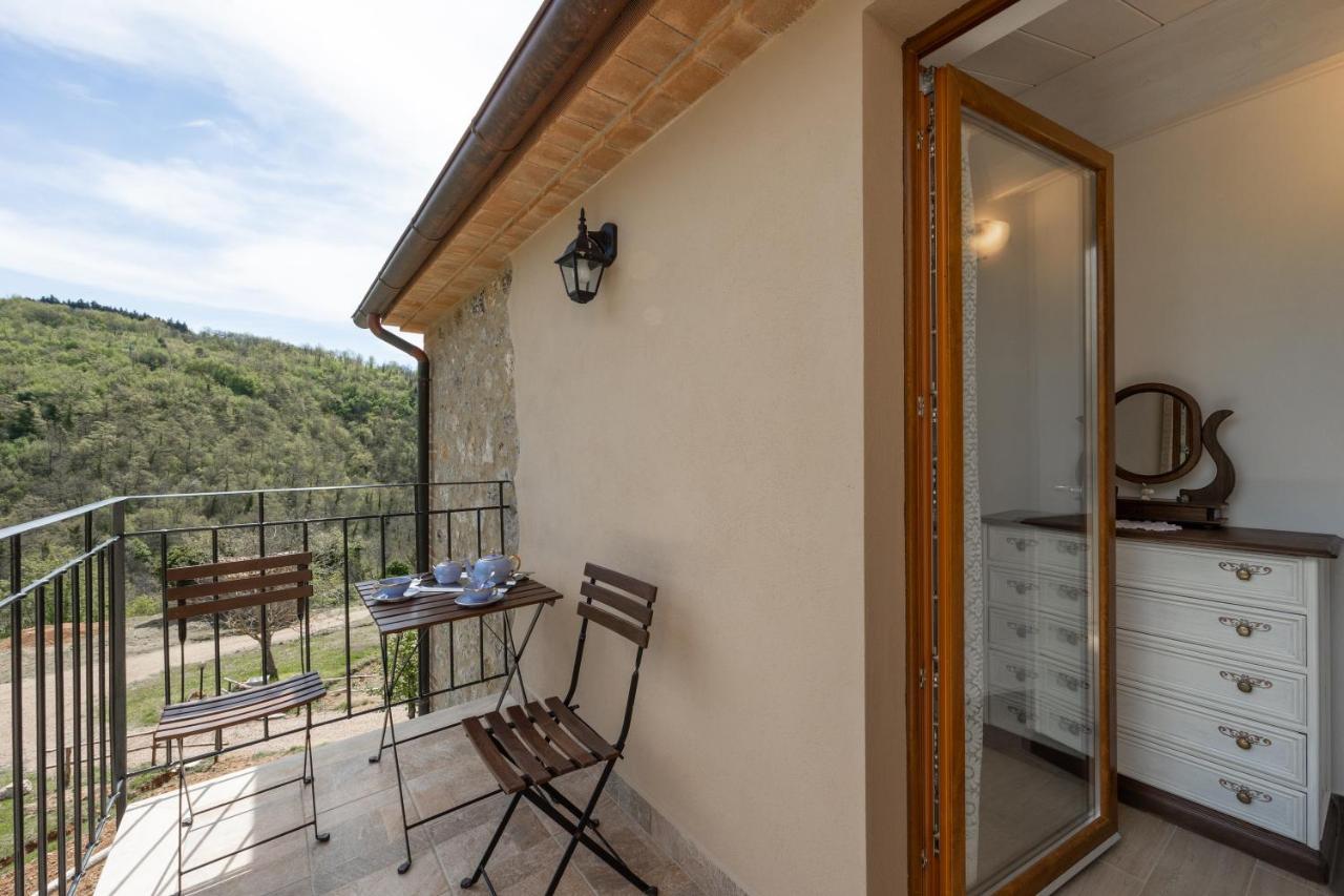 Podere Del Ciacchi Among Tuscany Greenery - Happy Rentals Montieri Exterior foto