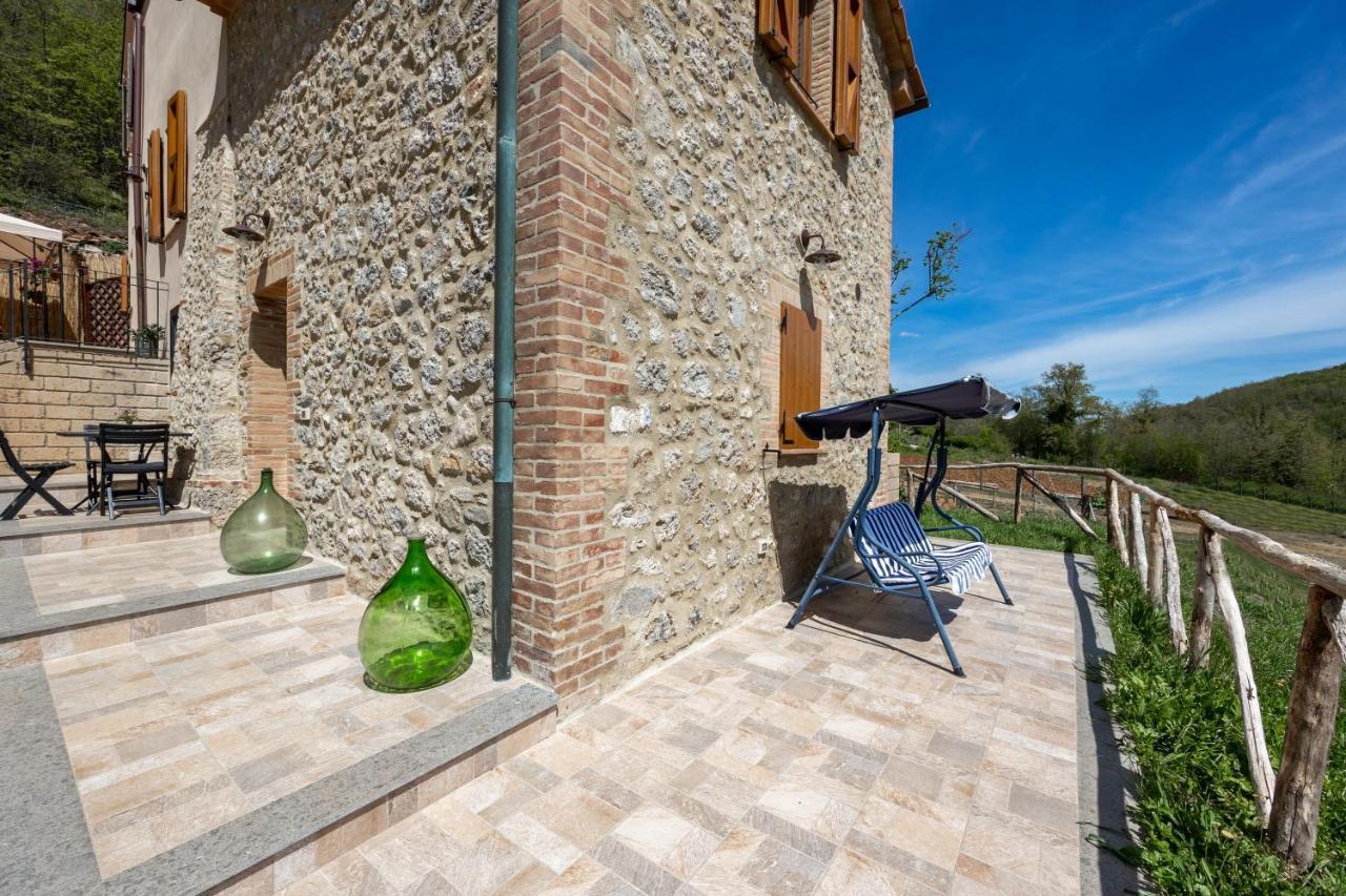 Podere Del Ciacchi Among Tuscany Greenery - Happy Rentals Montieri Exterior foto