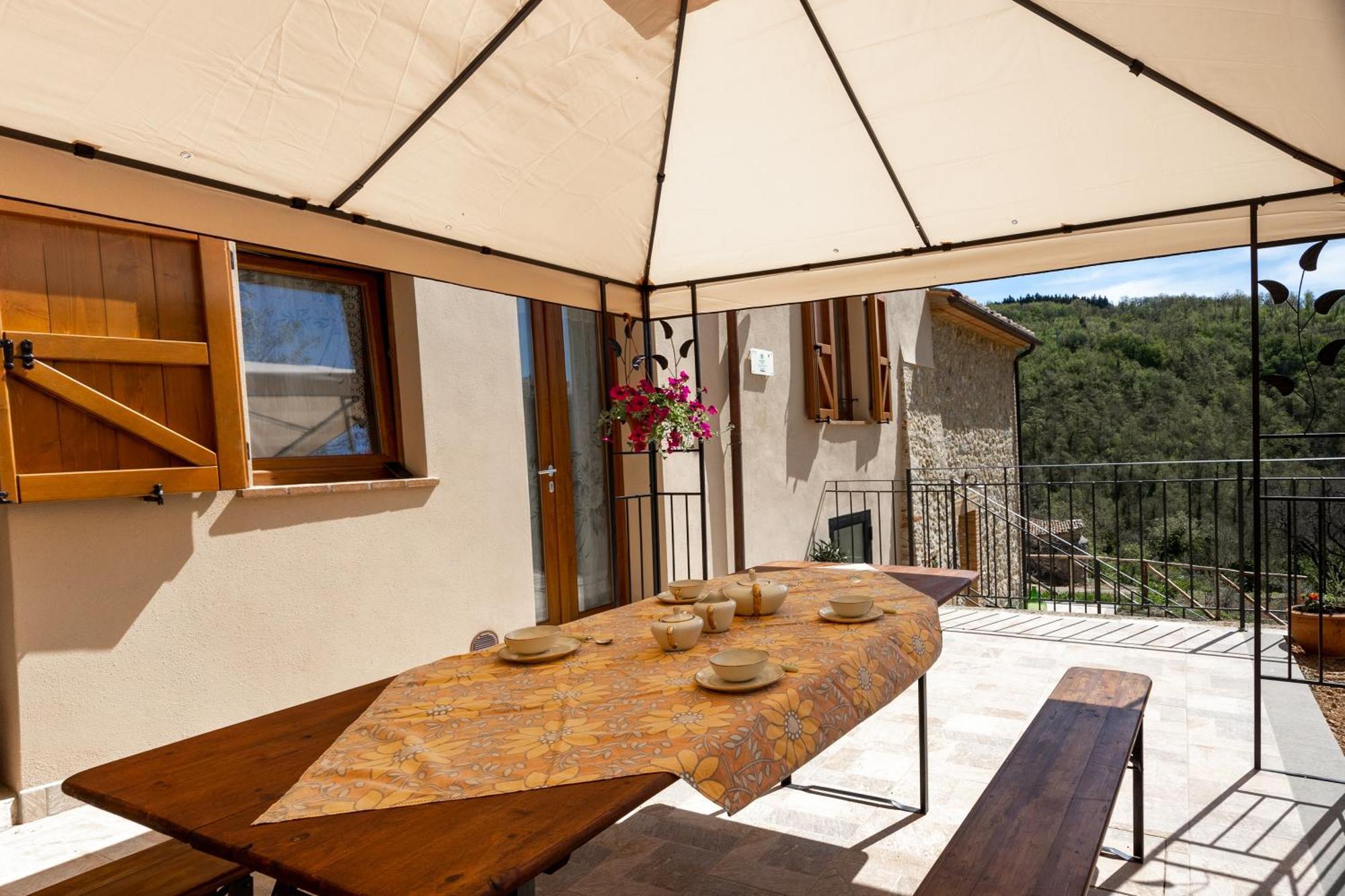 Podere Del Ciacchi Among Tuscany Greenery - Happy Rentals Montieri Exterior foto