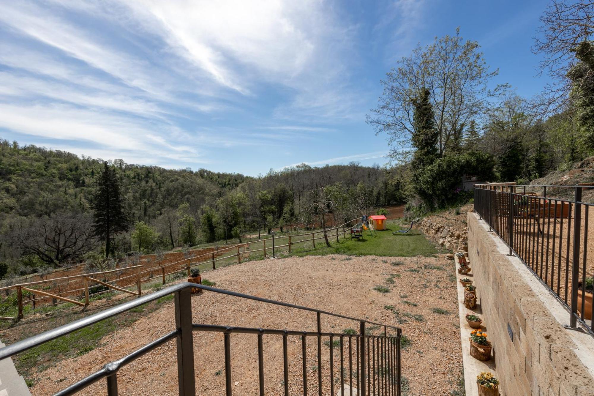 Podere Del Ciacchi Among Tuscany Greenery - Happy Rentals Montieri Exterior foto